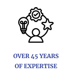 Over 45 years expertise