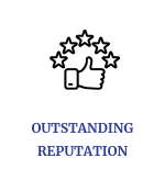 Outstanding reputation